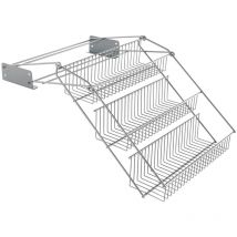 Tagère à épices à 3 niveaux Up&Down sur rails Metaltex