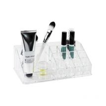 Organisateurs cosmétiques - Organiseur pour les cosmétiques 223x127x80 mm, plastique transparent RAN5051 - Compactor