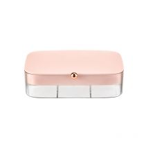 Organisateur de boîte à bijoux, boîte de rangement de bijoux pour boucles d'oreilles