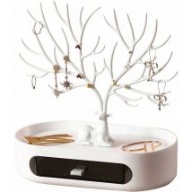 Organisateur de colliers, porte-bijoux avec tiroirs, cadeau de Noël parfait pour les femmes