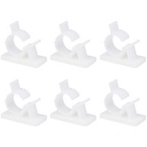 Feiyue - Organisateur de cordon collant pour fil de fer Supports de fil Câble de ligne fixe Xxl 20 pièces
