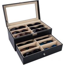 Organisateur de lunettes et tiroir de présentation de lunettes de soleil