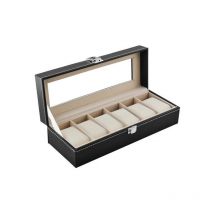 Organisateur de montres avec 6 compartiments
