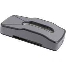 Organisateur de pare-soleil de voiture, support de boîte à mouchoirs, insertion de cartes de voiture, porte-serviettes en papier de voiture en cuir