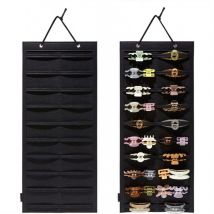 Organisateur de pinces à cheveux suspendues Sac de rangement d'accessoires pour cheveux pour bijoux Accessoires pour cheveux