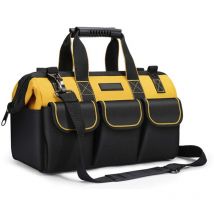 Qersta - Organisateur De Sac à Outils - Sac à Outils 36×17×25 Cm, Avec Bandoulière Réglable (Bricolage)