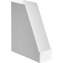 Organiseur en plastique Range-revues Blanc