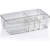 Metaform - Organisateur grand transparent en plastique mod. table container