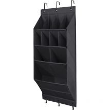 Organisateurs de chaussures à la porte, organisateurs de chaussures suspendus avec un grand porte-chaussures de poche, porte-chaussures suspendues