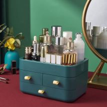 Alovez - Organiseur de maquillage avec tiroirs, organiseur de comptoir pour cosmétiques, idéal pour la salle de bain