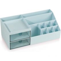 Organiseur de maquillage, rangement de maquillage, rangement de cosmétiques avec tiroirs pour organisateur de bureau