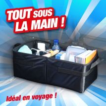 Astuceo - organiseur de voiture pliable 2 parties