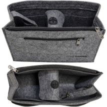 No Brand - Organiseur Sac à Main 27x10x16 cm Insert Feutre m Trousse Poche Intérieure Gris
