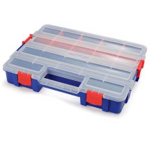 Organizador de compartimentos apilable con tapa 18 divisiones Workpro