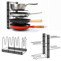 Maklik - Organizador Ollas y Sartenes - 4 Estantes Kitchen Organizer Organizador Sartenes