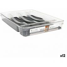 Confortime - Organizador para cubiertos non slip pet 32,5 x 23 x 4,5 cm (12 unidades)