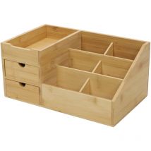 Organizer aus Bambus mit Schubladen sola