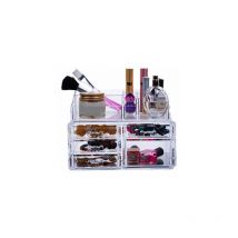 Organizzatore cosmetici box portatrucco 5 cassetti make up organizer