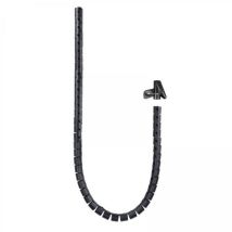 Nanocable - 10.36.0002-bk - Organizzatore Di Cavi Flessibile Da 25 Mm, Colore Nero, 2 M
