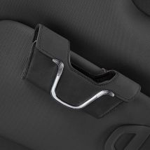 Linjou - Organizzatore per occhiali da sole per auto, portacarte, biglietto, accessori per auto, organizer per auto, clip per visiera solare con