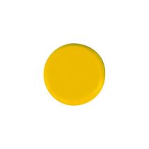 Magnete dell'organizzazione rotonda gialla da 30 mm eclipse