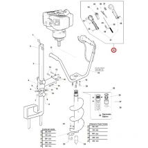 Original Active 22 mm Beschleunigungssatz für Erdbohrer Modelle t143 - t165 022179