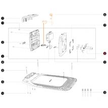 ORIGINAL BLUEBIRD NAVIMOV I108E Mähroboter Zunge AB12.02.00.0121