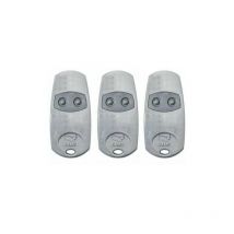 Original Came TOP432EE remote control 3 pieces. Fixed code frequency 433.92 MHz, TOP432EE