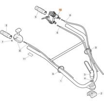Original doppelhebel emak 68690068R
