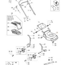 Oleo Mac – Original EMAK-Gehäuse 66070938R – Zubehör Rasenmäher
