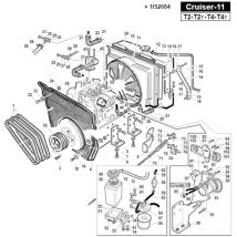 Original Gianni Ferrari Rasentraktor Buchse 8x12x14 Bronze 01.40.0037