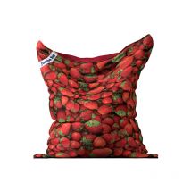 Jumbo Bag - Coussin géant 130x170cm printed strawberry 10000-01