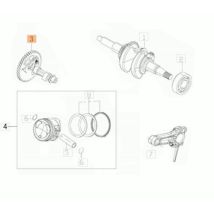 Oleo Mac Nockenwelle L66151809 für MH 155 K Motorhacke Original Ersatzteil
