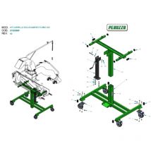 Original Peruzzo turbo 400 Sprühwagen