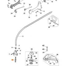 Oleo Mac ORIGINAL-STIFT EMAK 61130025R – Zubehör für Freischneider – Freischneider-Getriebe 725 B