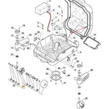 Original Stiga Vorderrad – 112600258/0