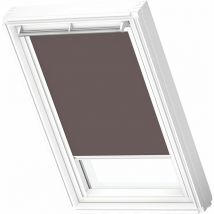 VELUX store occultant (DKL) original, cadre blanc, pour fenêtre de toit VELUX C04 Taupe