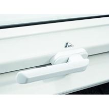 Originale Maniglia per Finestre Roto Maniglia per Finestra per Tetti delle Serie R4 + R7 + 43 + 73 in Legno e pvc-u Bianco