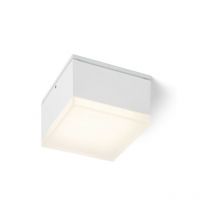 Rendl Light - orin sq plafonnier gris anthracite acrylique satiné 230V led 10W IP54 3000K