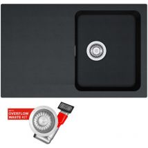 Franke - Orion - oid 611-78 inset kitchen sink Tectonite Carbon (114.0288.588)