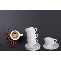 Orion White Tea/Coffee Cup 160ml & Saucer 14cm