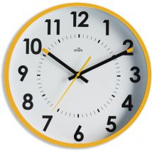 Horloge silencieuse Abylis Ø30cm - Ocre Orium