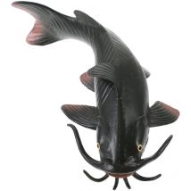 Ornement de poisson-chat imité Faux poisson jouet créatif pour enfants Décoration de la maison