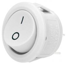 AE-13180 Elektronischer Runder Tastschalter 230V (Weiß) - Orno