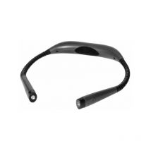 Orno - Linterna led para cuello, iluminación manos libres, batería recargable 1000mAh, diseño cómodo y liviano, ideal para correr, caminar y tareas