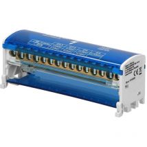 Orno - 1 x x, color blanco LZ-8201/15 Bloque de Distribucion 2 filas 15 hilos