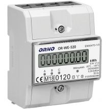 ORNO OR-WE-520 Contatore Energia Elettrica Trifase Certificato MID