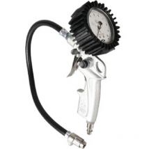 Pistolet de gonflage avec manometre et embout