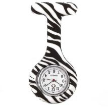 Orologi da infermiera Stile stampato Clip-on Spilla con ciondolo Tasca da appendere Medico Infermiere Quarzo medico5