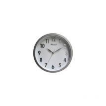 King Home orologio da parete in plastica 25,4x4 cm grigio